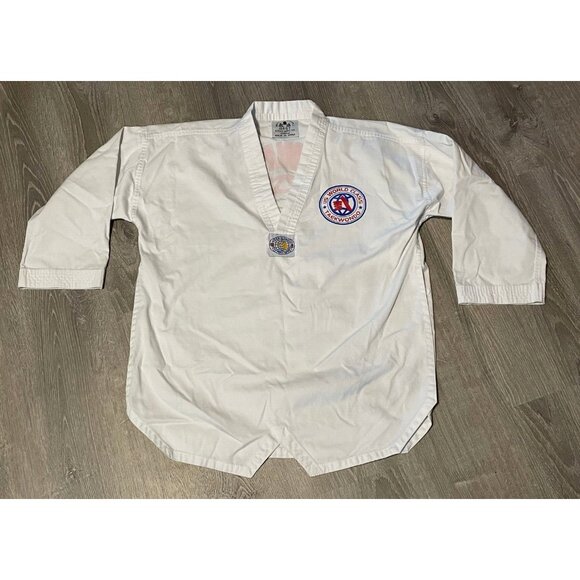 Best Sang Moo Sa Martial Arts US World Class Taekwondo uniform GI shirt adult 4 - Picture 1 of 13